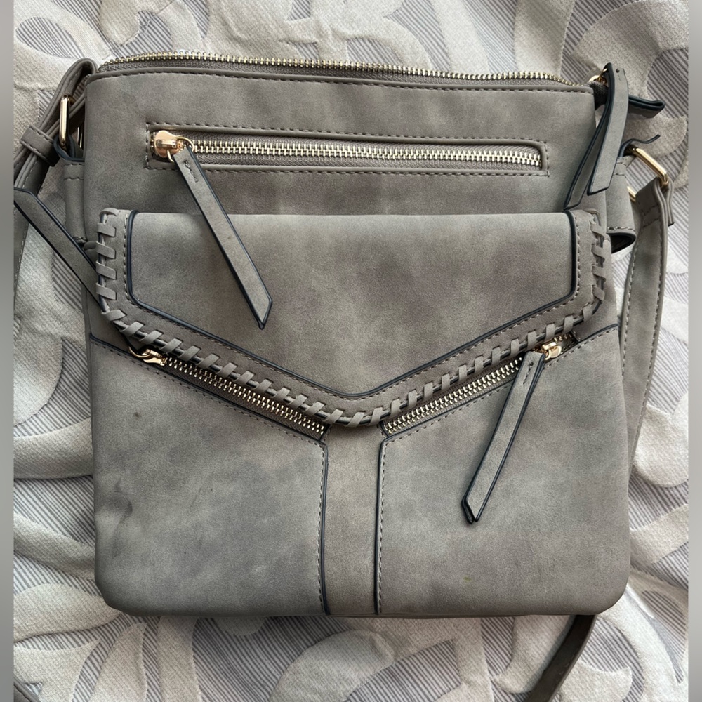 Grey purse